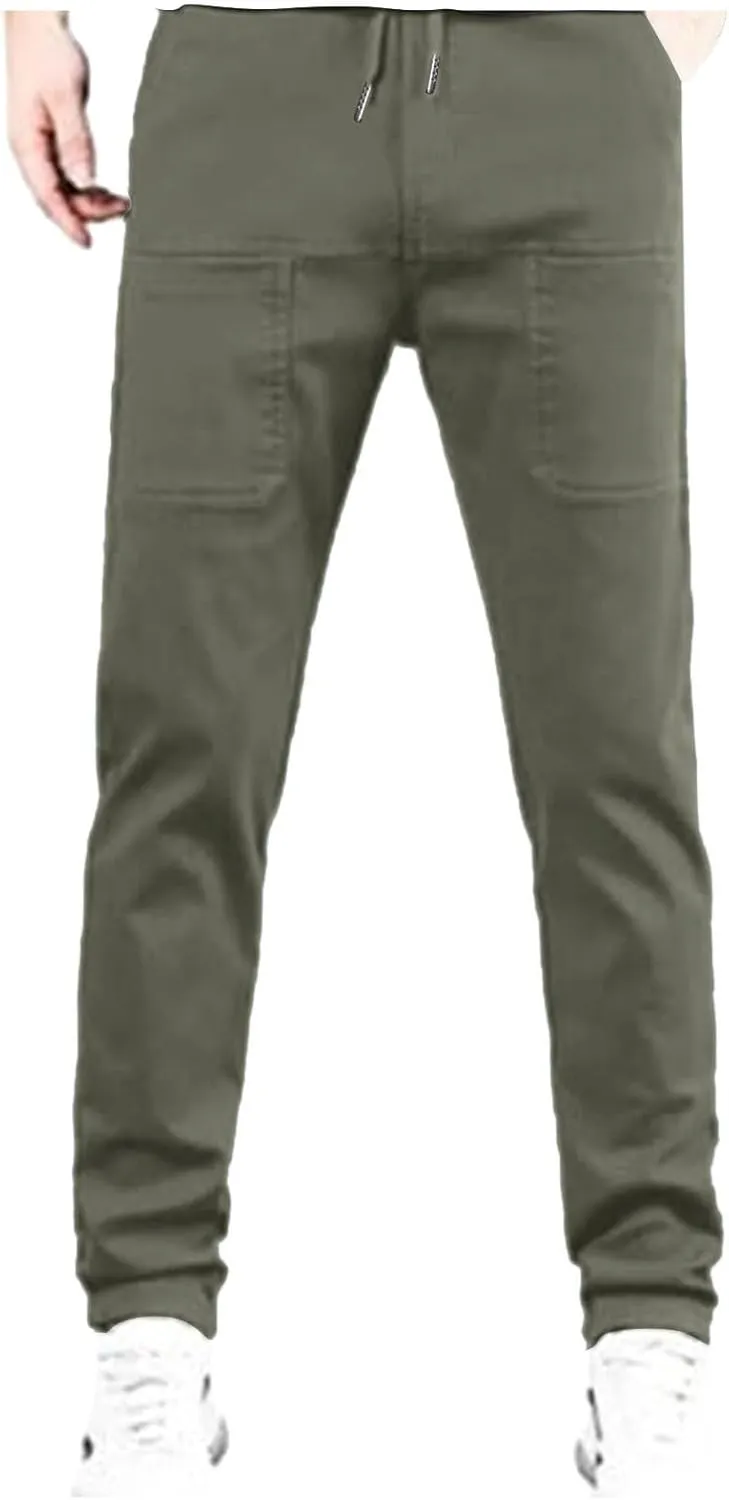Acegents Cargo Pants High Stretch Multi-Pocket Durable Cargo Pants Multipants for Men Plus Size Pants Tactical Pants