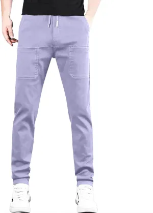 ADHOWBEW Mencomfy Cargo Pants Multipants High Stretch Multi-Pocket Durable Dry Fit Cargo Breathable Joggers