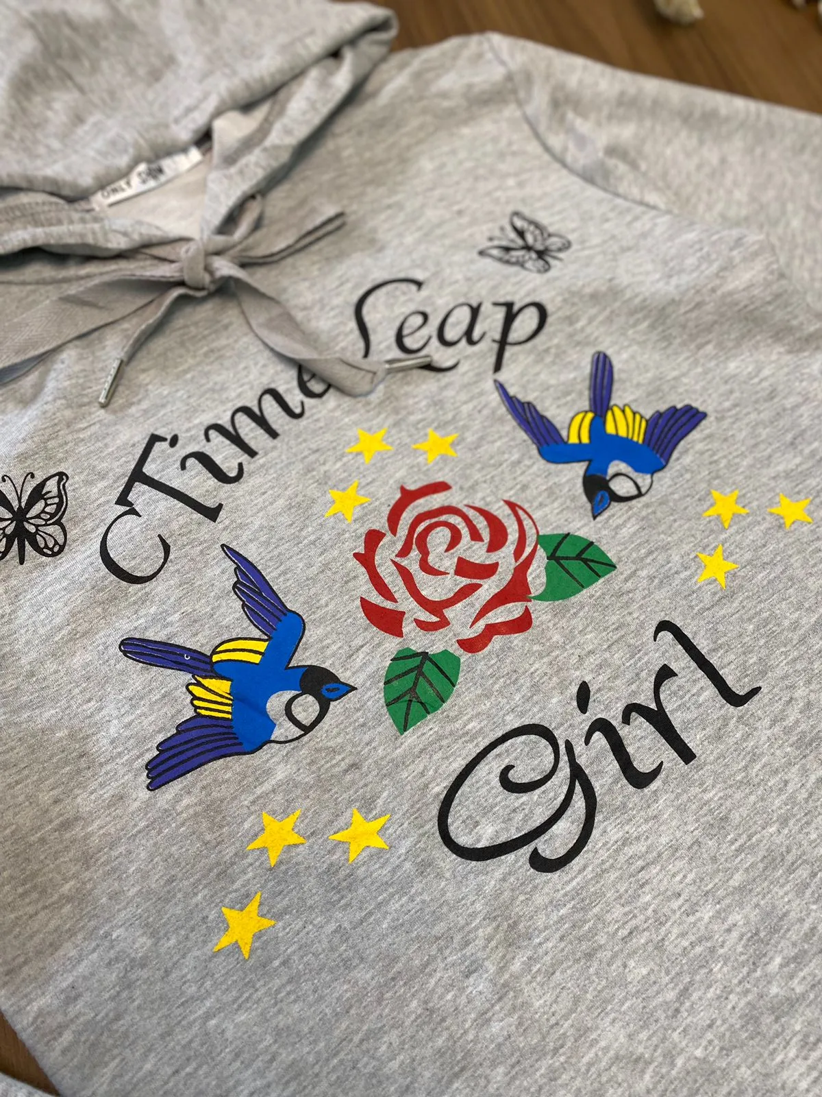 Blusa Com Capuz Time Leap 53393 (17C)