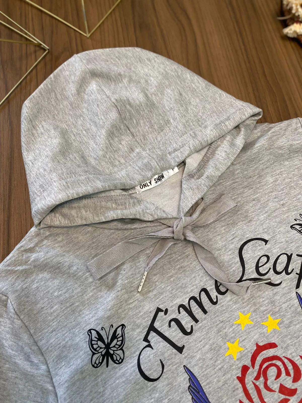 Blusa Com Capuz Time Leap 53393 (17C)