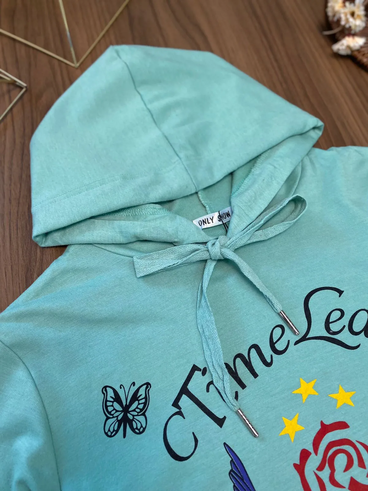 Blusa Com Capuz Time Leap 53393 (17C)