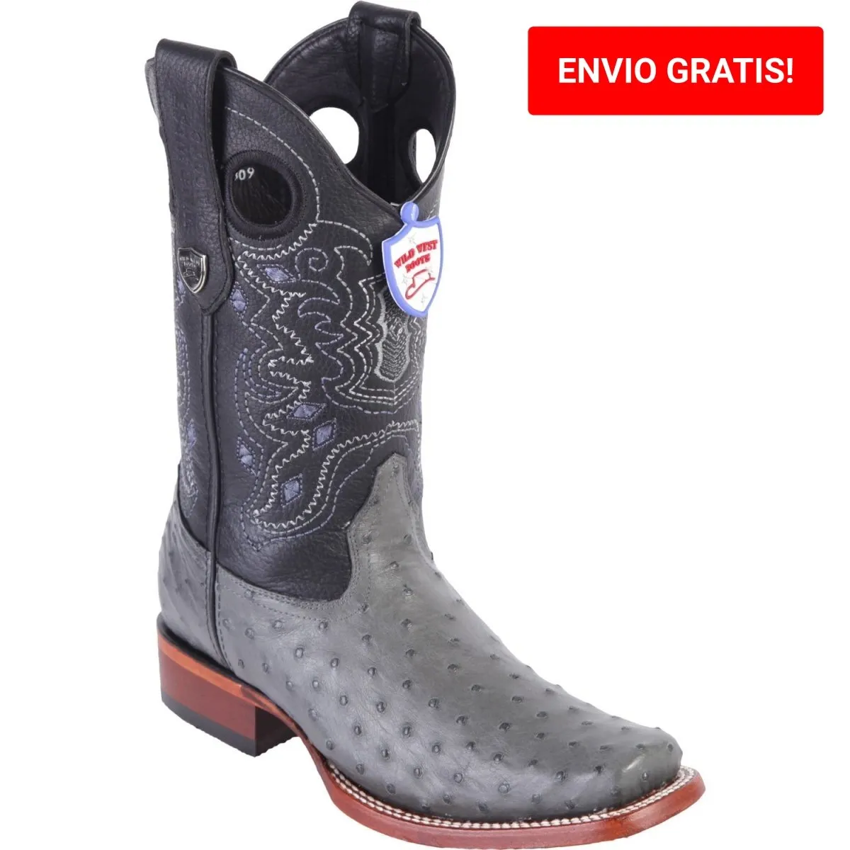 Botas de Avestruz Original Horma Rodeo WW-28180309