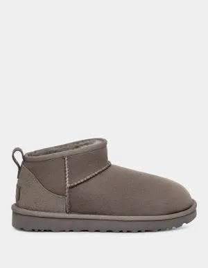 Botas UGG Classic Ultra Mini Grises Mujer