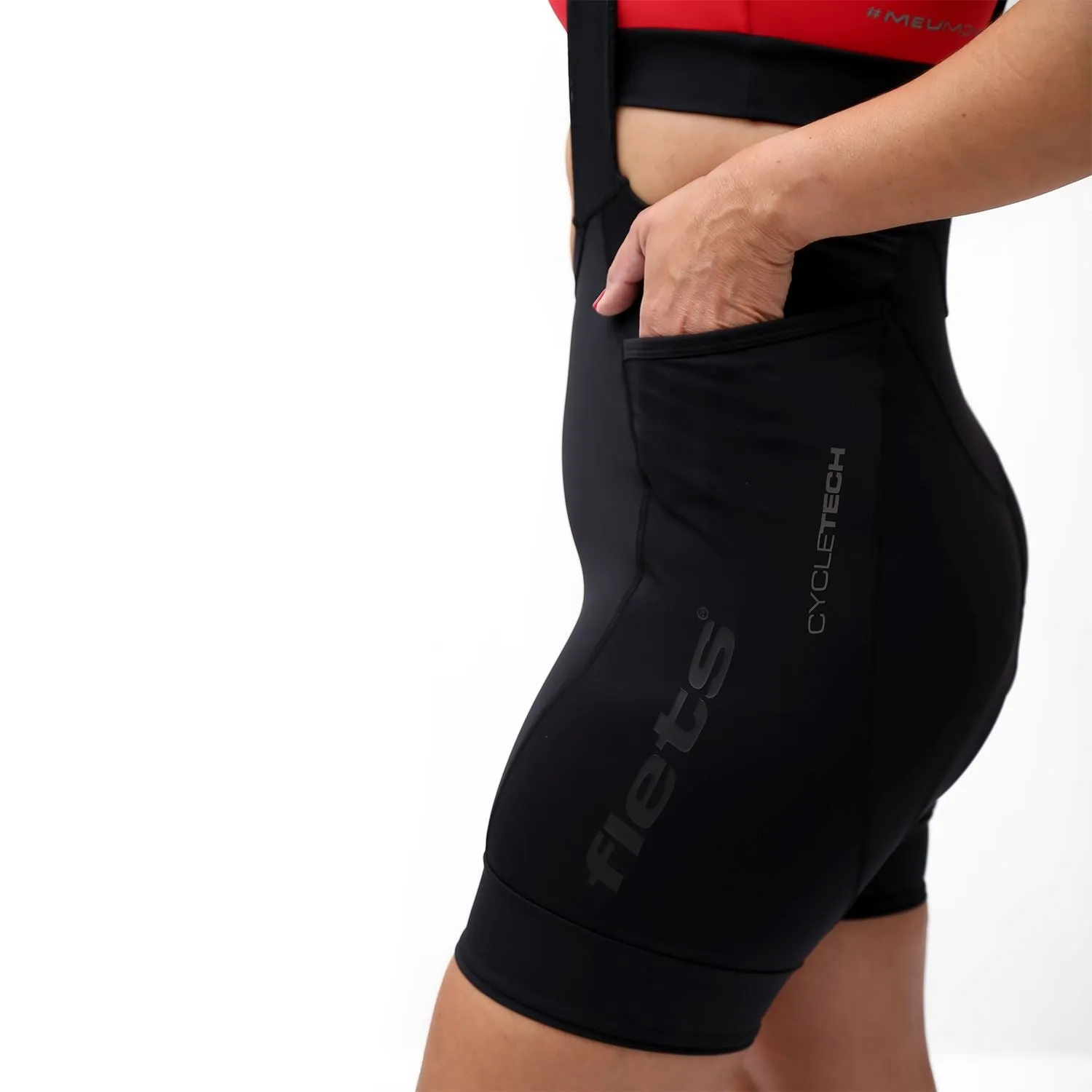 Bretelle NOVA CYCLETECH - AllBlack l FEMININO