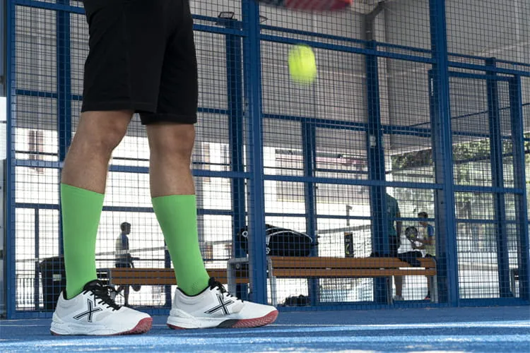 Calcetines de Running Verdes Hombre