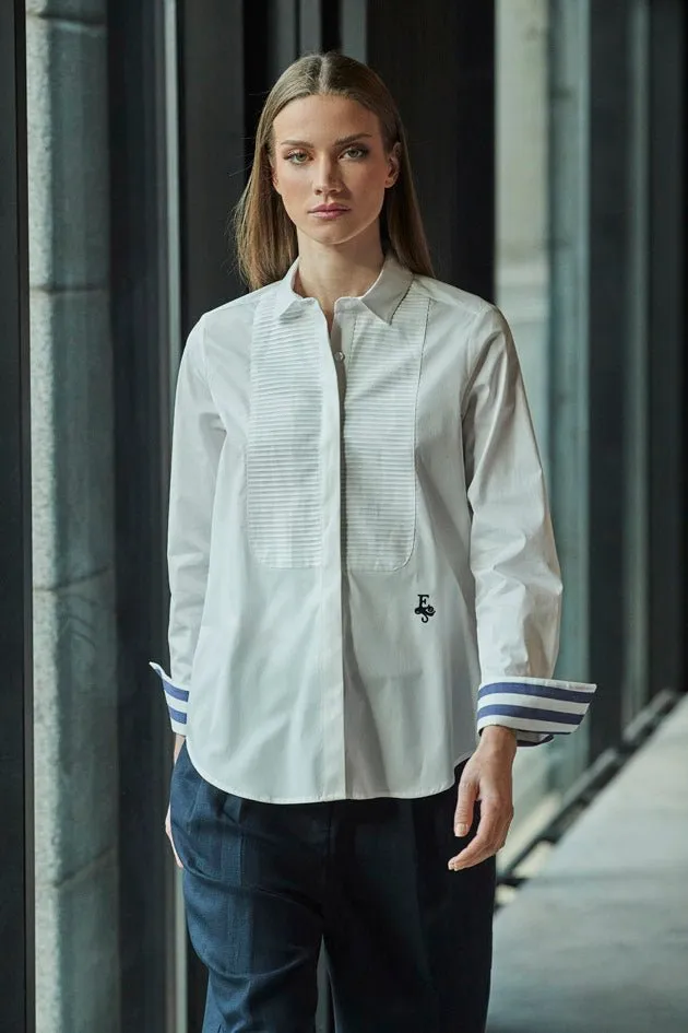 CAMISA JARETAS BLANCA NICOLA