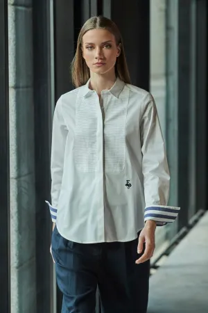 CAMISA JARETAS BLANCA NICOLA