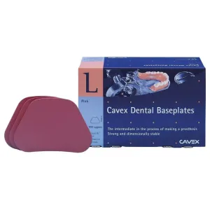 Cavex Plaque Base P.E.I Haut Rose ou Grise - A Ramollir