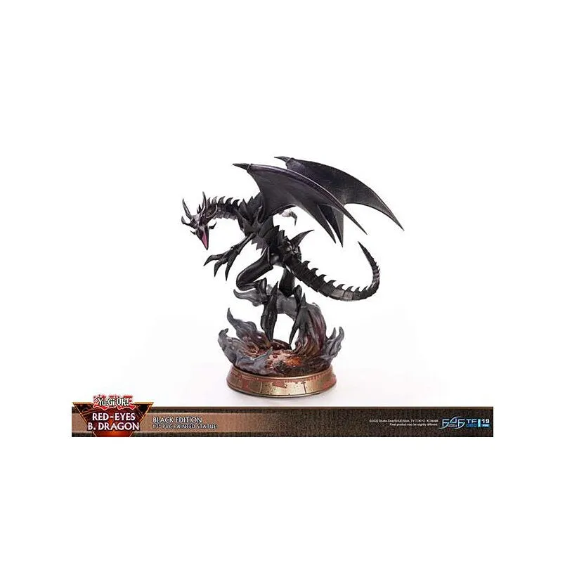 First 4 Figures: Yu Gi Oh - Dragon Negro De Ojos Rojos 13 Pulgadas