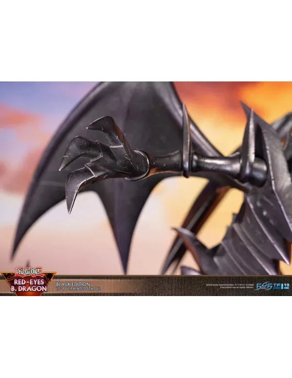 First 4 Figures: Yu Gi Oh - Dragon Negro De Ojos Rojos 13 Pulgadas