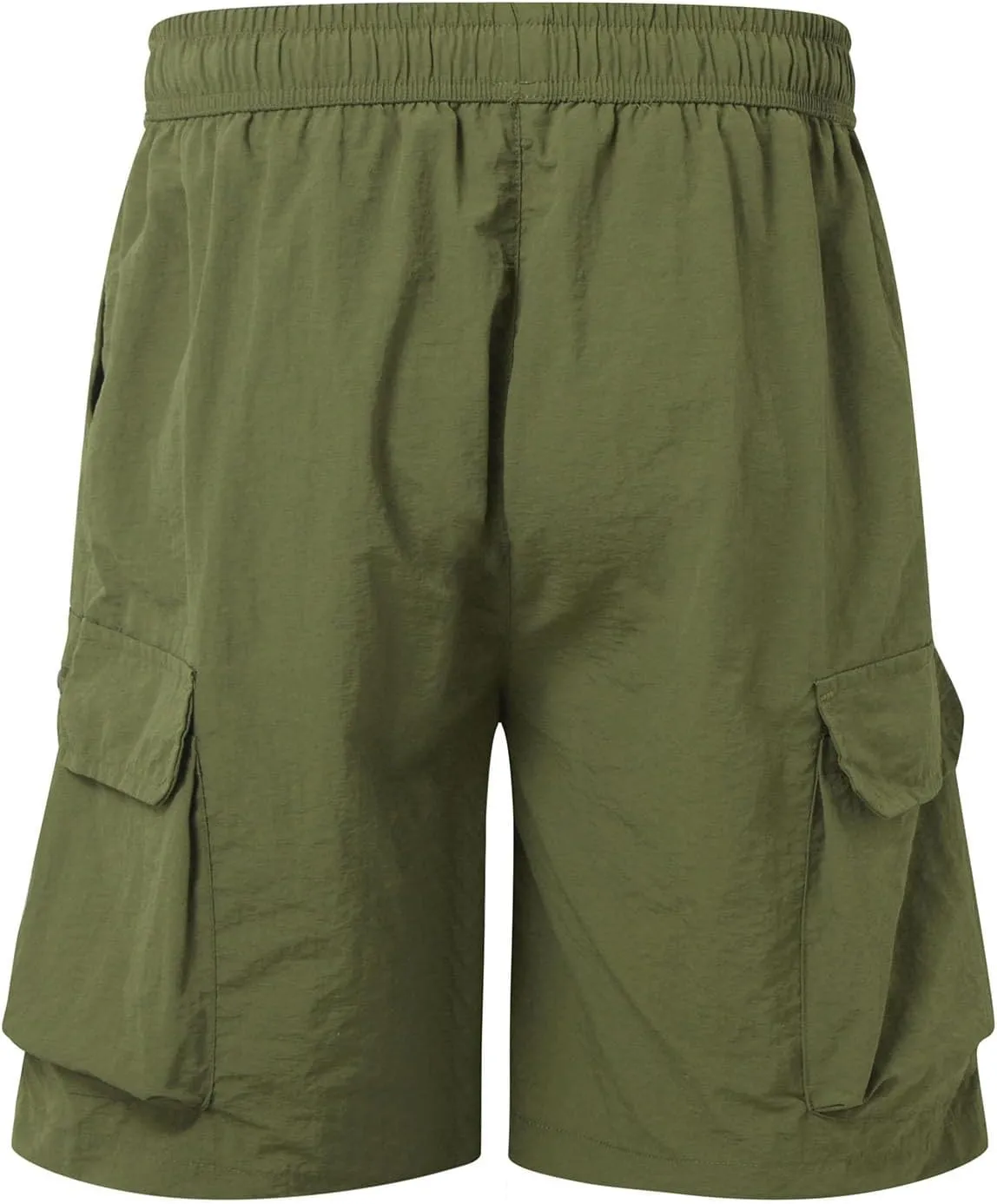 Men's Shorts Summer Minimalist Loose Cargo Casual Sports Pants Asymmetric Active Bermuda Shorts String Drop Crotch