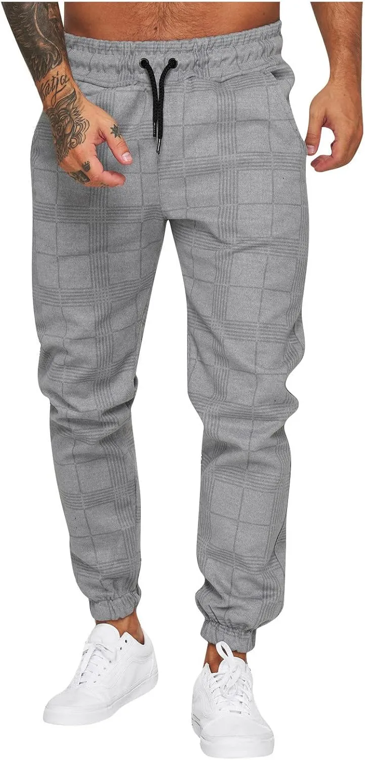 Mens Sweatpants Men Pants Casual Fashion Joggers Comfortable Basic Pants Sport Daily Workout Pants