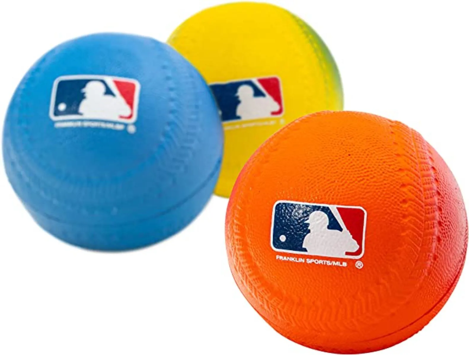 Mlb 70Mm Foam Baseball 3Pk