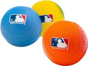 Mlb 70Mm Foam Baseball 3Pk