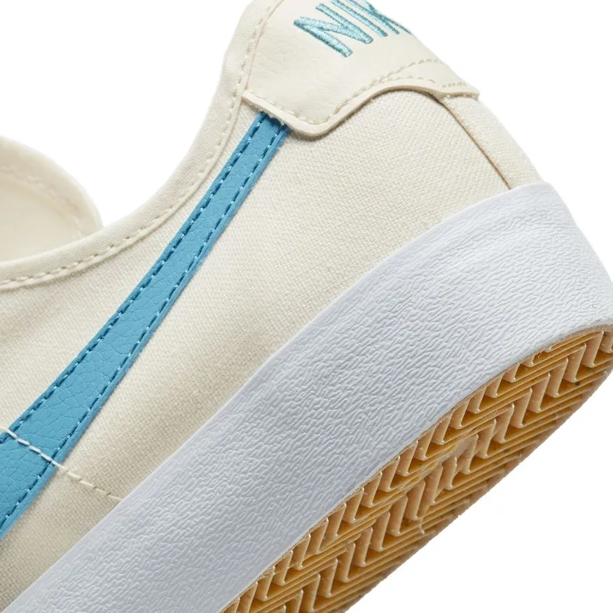 NIKE SB BLAZER COURT - Phantom/Phantom/Gum Light Brown/Cerulean