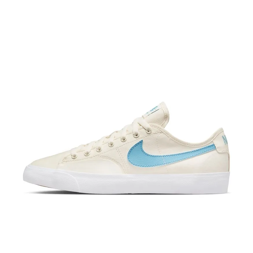 NIKE SB BLAZER COURT - Phantom/Phantom/Gum Light Brown/Cerulean
