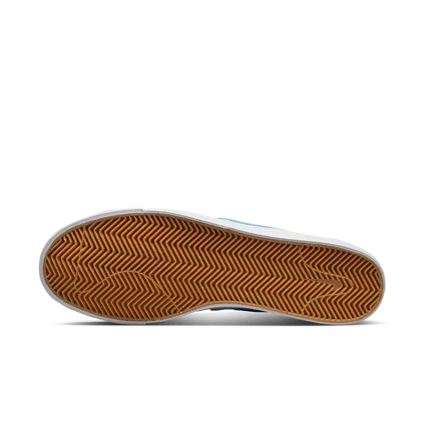NIKE SB BLAZER COURT - Phantom/Phantom/Gum Light Brown/Cerulean