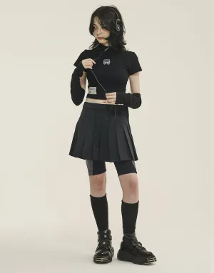 Saia de Pregas c/ Short Kace x Pitayaq