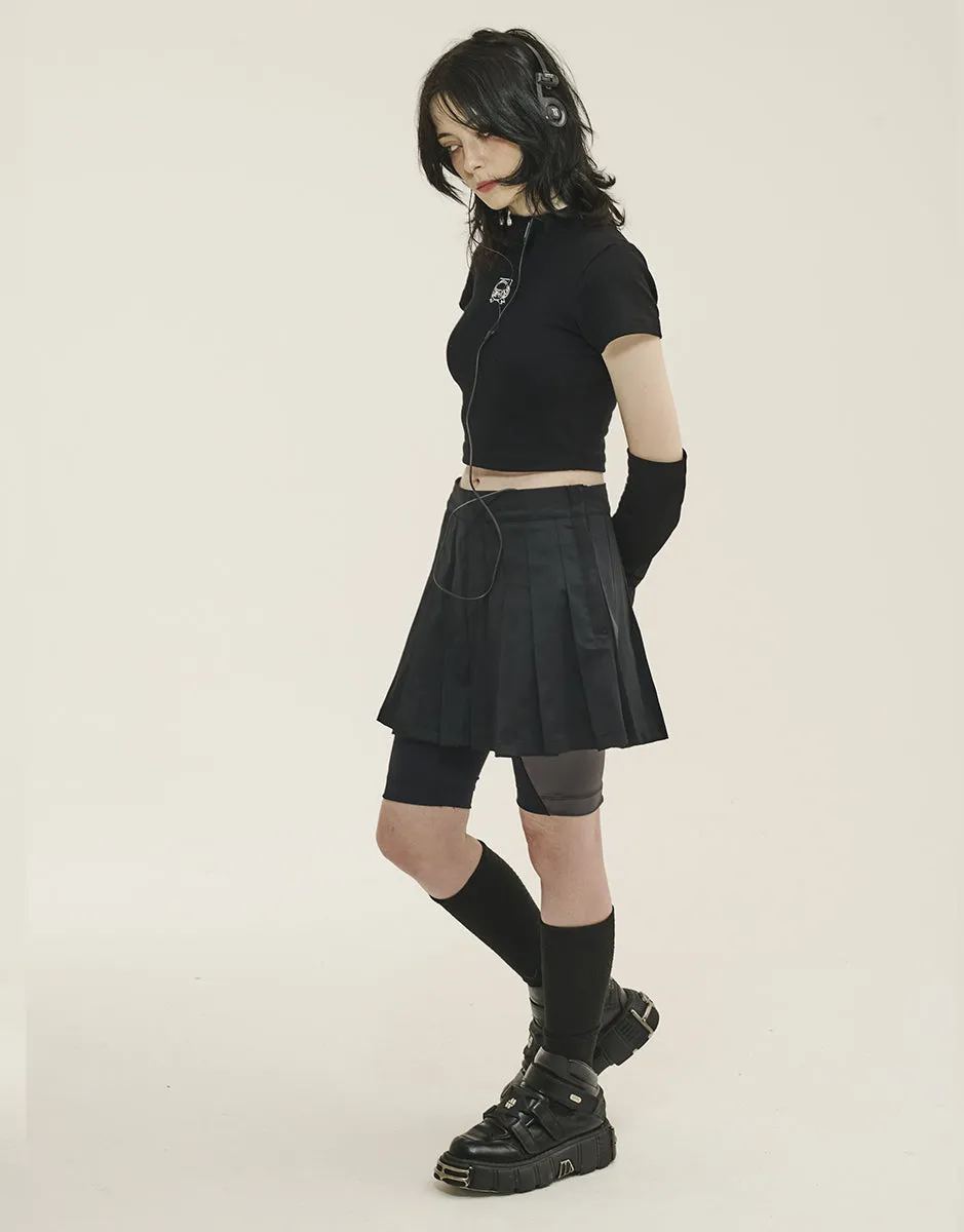 Saia de Pregas c/ Short Kace x Pitayaq