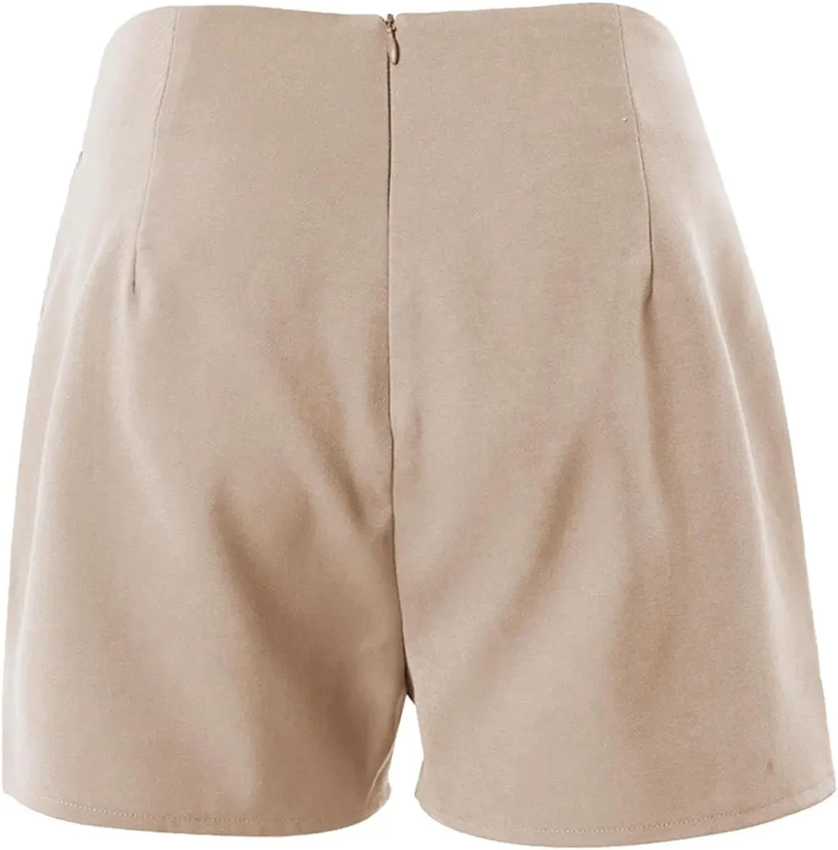 Summer Shorts for Women Trendy High Waist Single Breasted Pleated Dress Short Business Casual Office Work Shorts