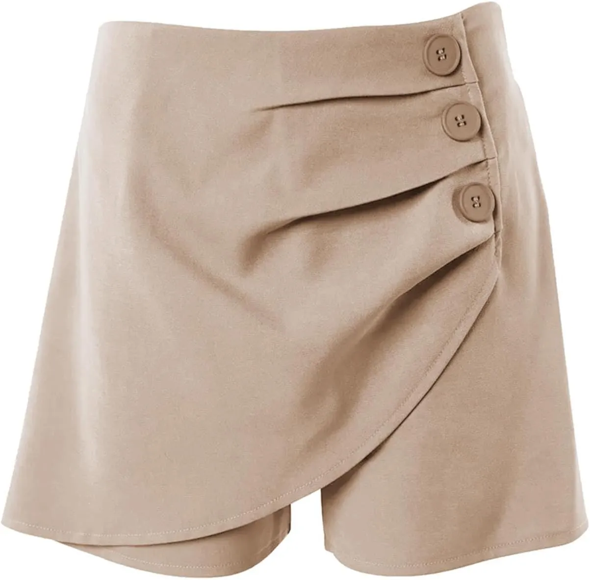 Summer Shorts for Women Trendy High Waist Single Breasted Pleated Dress Short Business Casual Office Work Shorts
