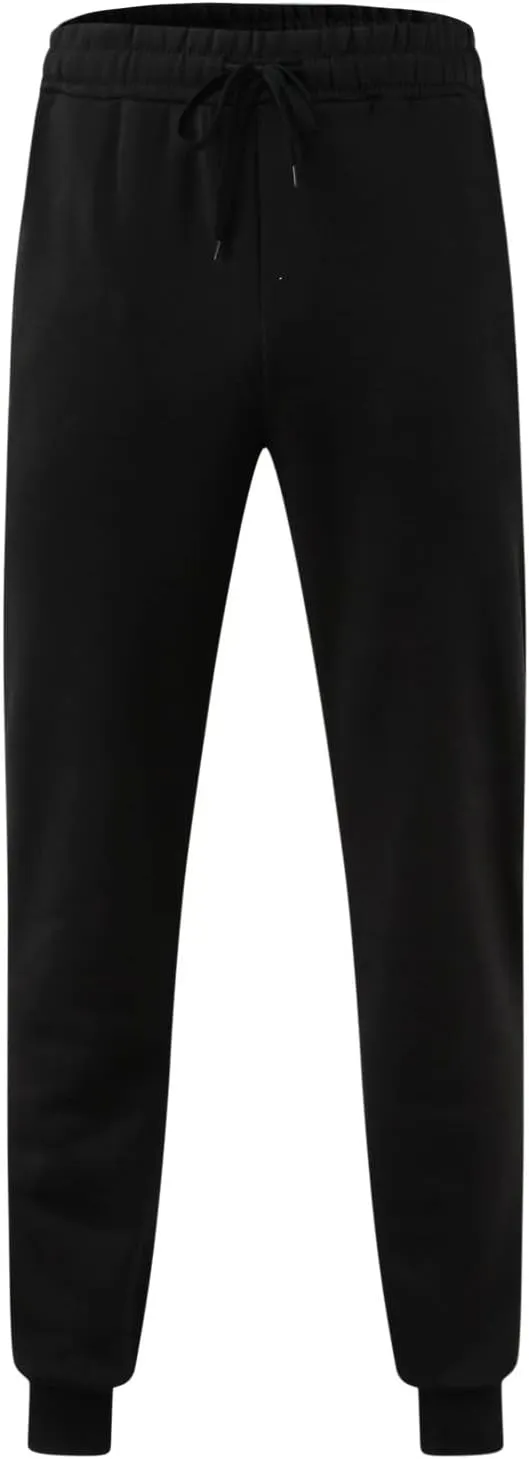 Sweatpants for Men High Street Fashion Leisure Loose Sports Running Solid Color Lace Up Elastic Waist Joggers