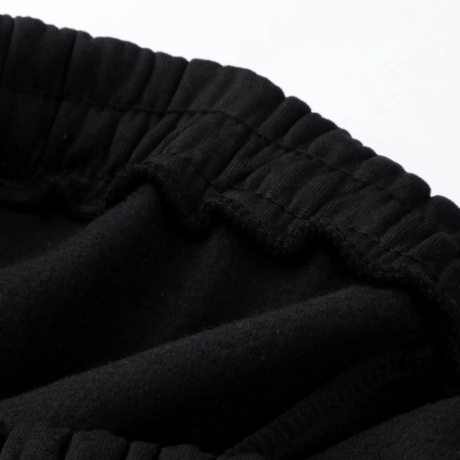 Sweatpants for Men High Street Fashion Leisure Loose Sports Running Solid Color Lace Up Elastic Waist Joggers
