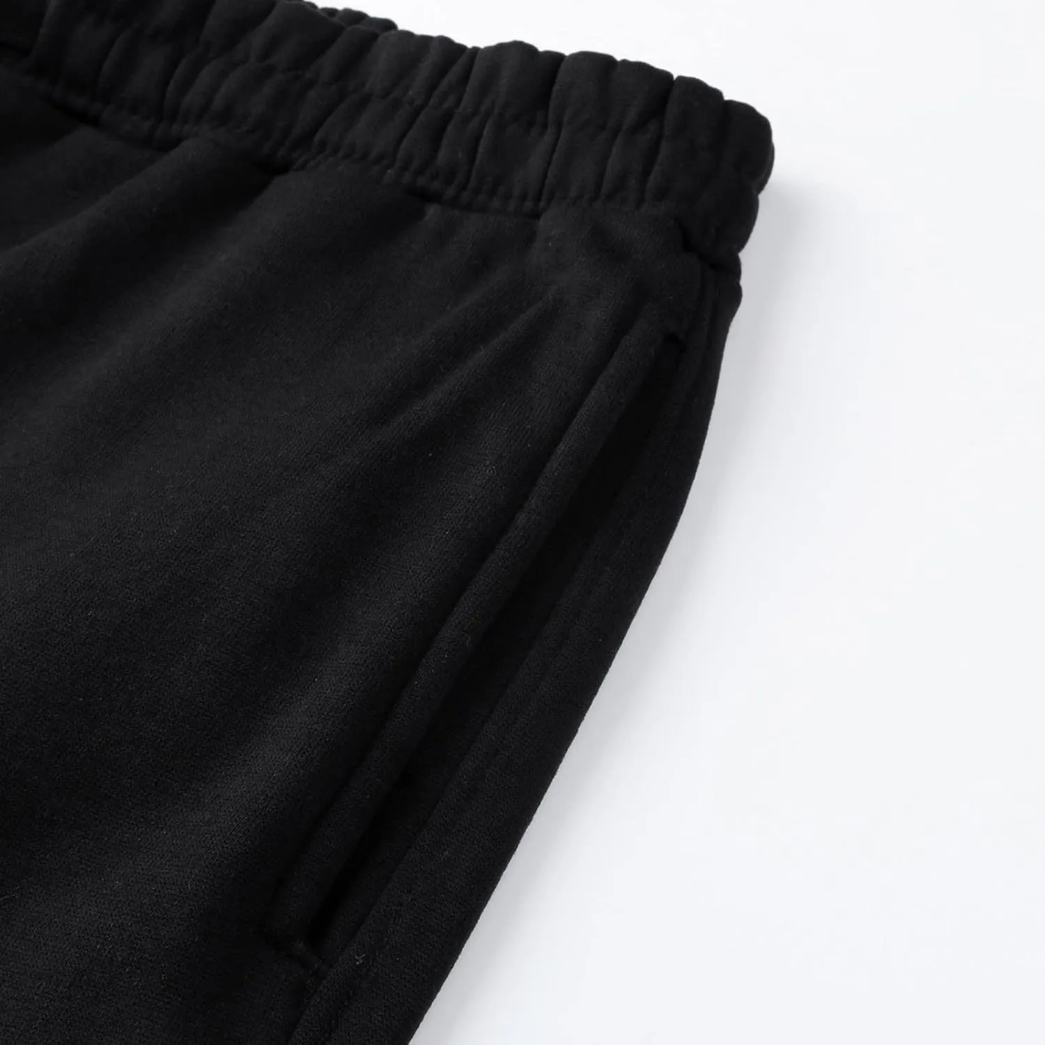 Sweatpants for Men High Street Fashion Leisure Loose Sports Running Solid Color Lace Up Elastic Waist Joggers