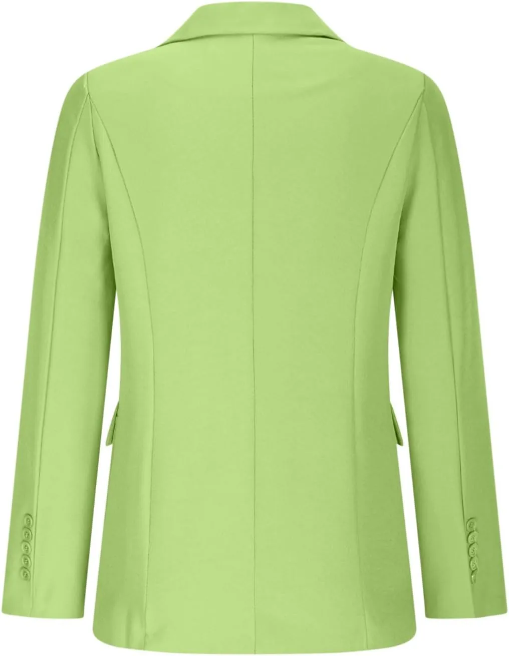 Women Business Casual Blazer with Lined,Professional Work Suit Jacket with PocketsLong Sleeve Button Open Front