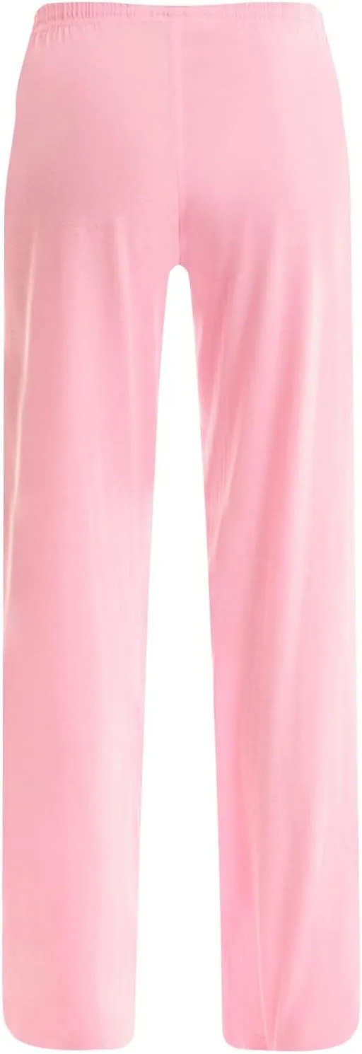 Women's Stretchy Straight Leg Dress Work Pants Business Office Casual Slacks with Pockets, S-3XL