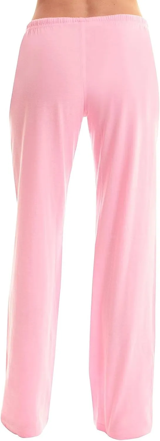 Women's Stretchy Straight Leg Dress Work Pants Business Office Casual Slacks with Pockets, S-3XL